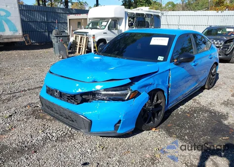 2025 Honda Civic Sedan Sport from USA, damaged, VIN 19XFL2H82SE010465